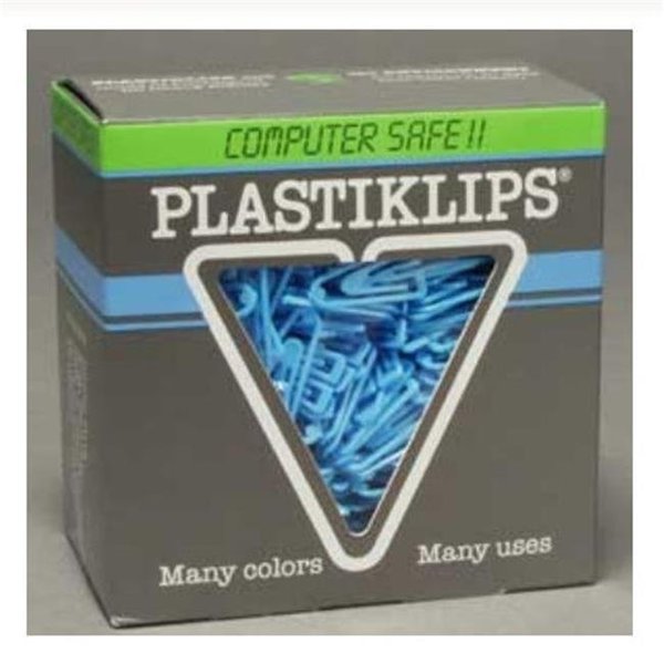 Plastiklips Plastiklips Paper Clips Small Size 1000 Pack Light BLUE (LP-0280) LP-0280